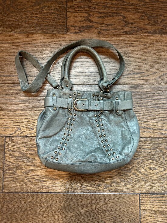 Free People Handbags - Free People Belted Leather Bag - Sample! Not available online